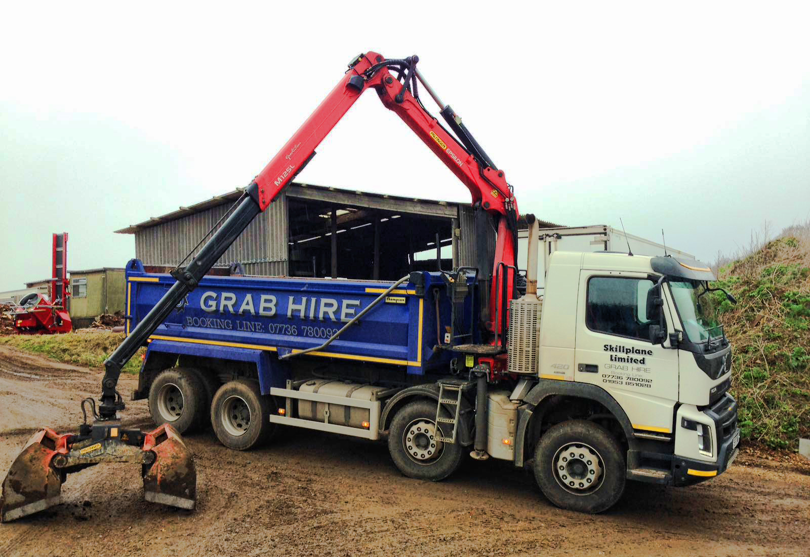 Grab lorry hire Norwich