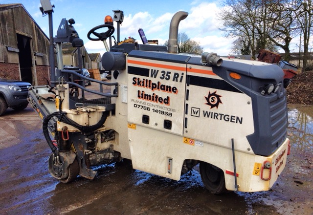 Skillplane W35i Road planer hire norwich